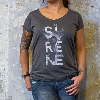 Tee-shirt "LA SIRENE" Anthracite