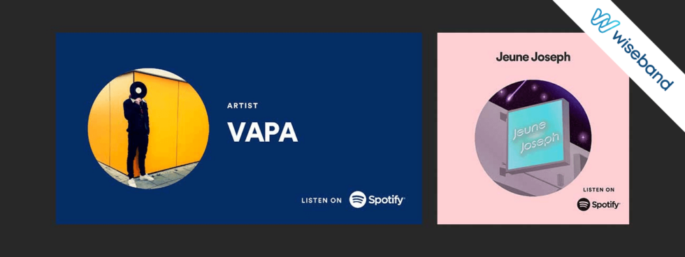 Spotify Promo Cards | Wiseband